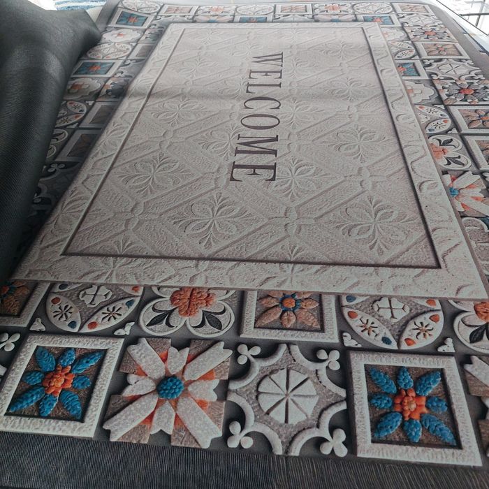 Супервпитывающий коврик для ванну, кухня и прихожей  80x120