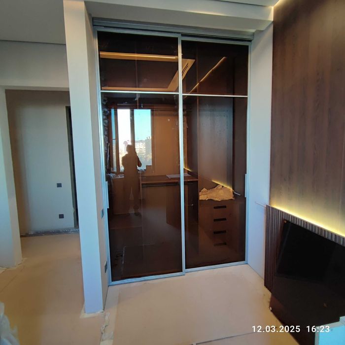 Раздвижные перегородки и двери в стиле лофт