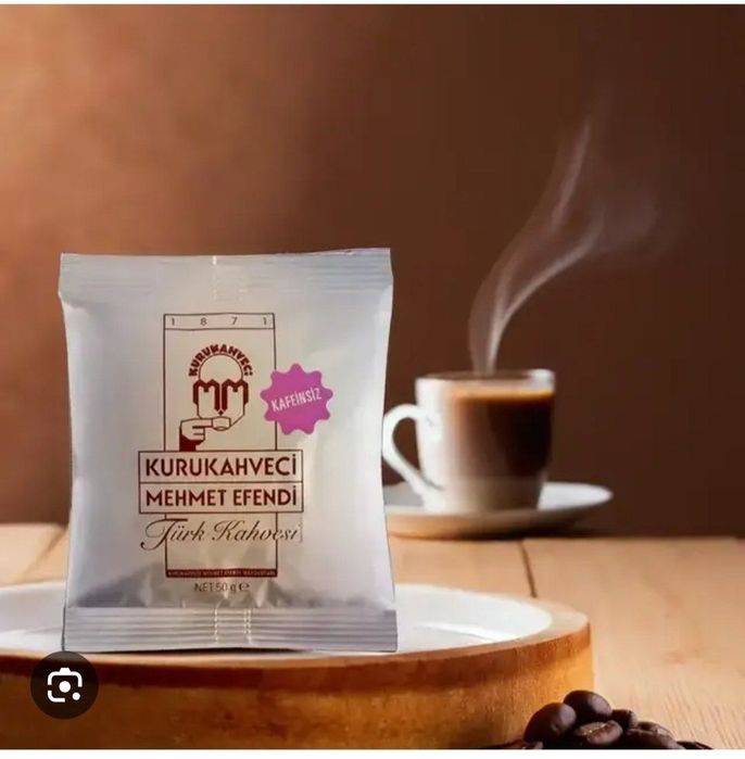 Турецкий кофе без кофеина Kurukahveci Mehmet Efendi, 50 g
