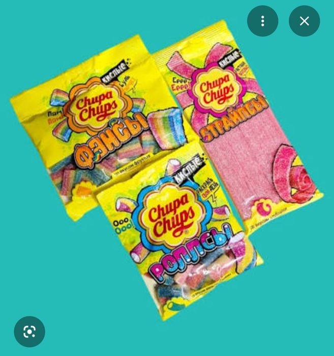 ЧУПА-ЧУПС, Ментос, Фрутела