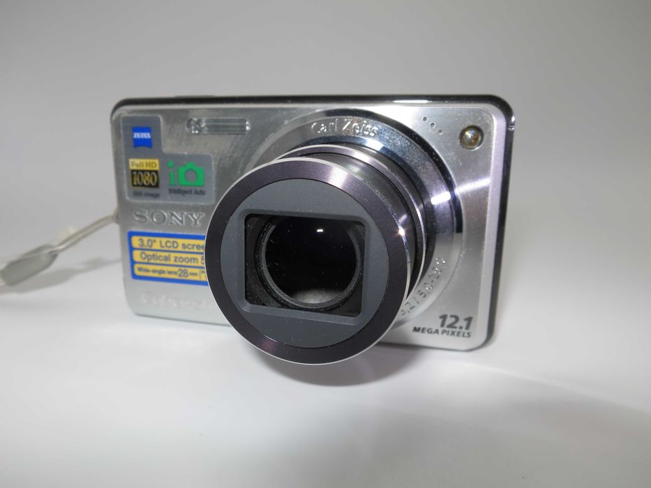 Sony Cyber-shot W290 компактен цифров фотоапарат, дигитална камера, оптика Zeiss супер качество, като НОВ, пълен комплект, работи отлично!