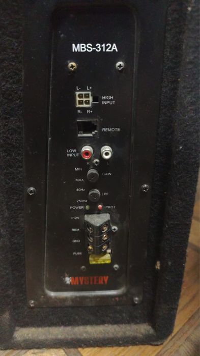 саббуфер в хорошем состоянии