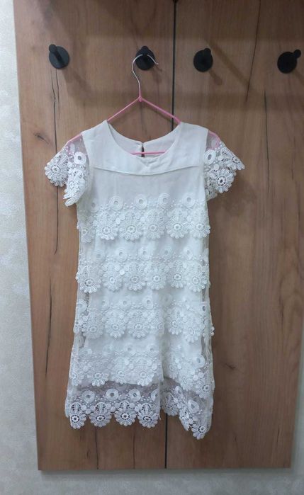 белые платья на девочку