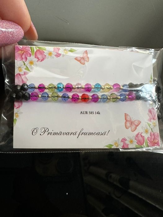 Bratara aur 14k ,handmade