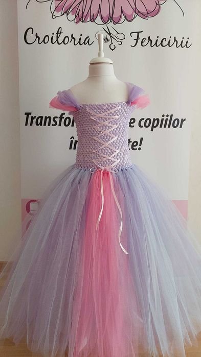 Rochita Cenusareasa Elsa Belle Sofia Rapunzel Alba ca Zapada Aurora