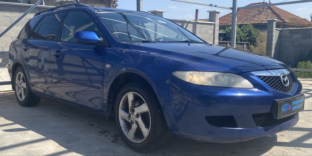 Mazda 6 2.0i 141 к.с 2002г. ръчка  ЦЯЛА ИЛИ НА ЧАСТИ!