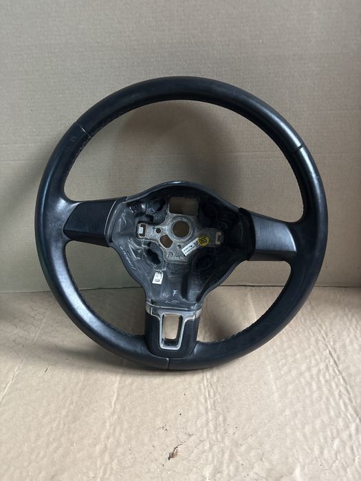 Volan piele fara comenzi  Gama Volkswagen Caddy,golf,touran