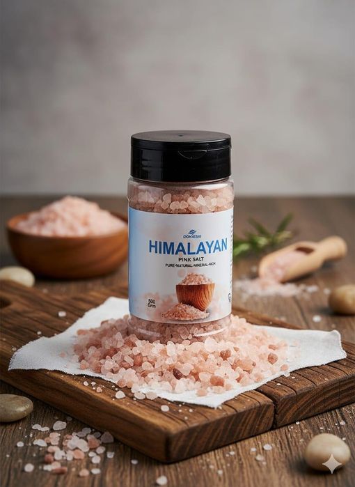 Розовая гималайская соль пищевая