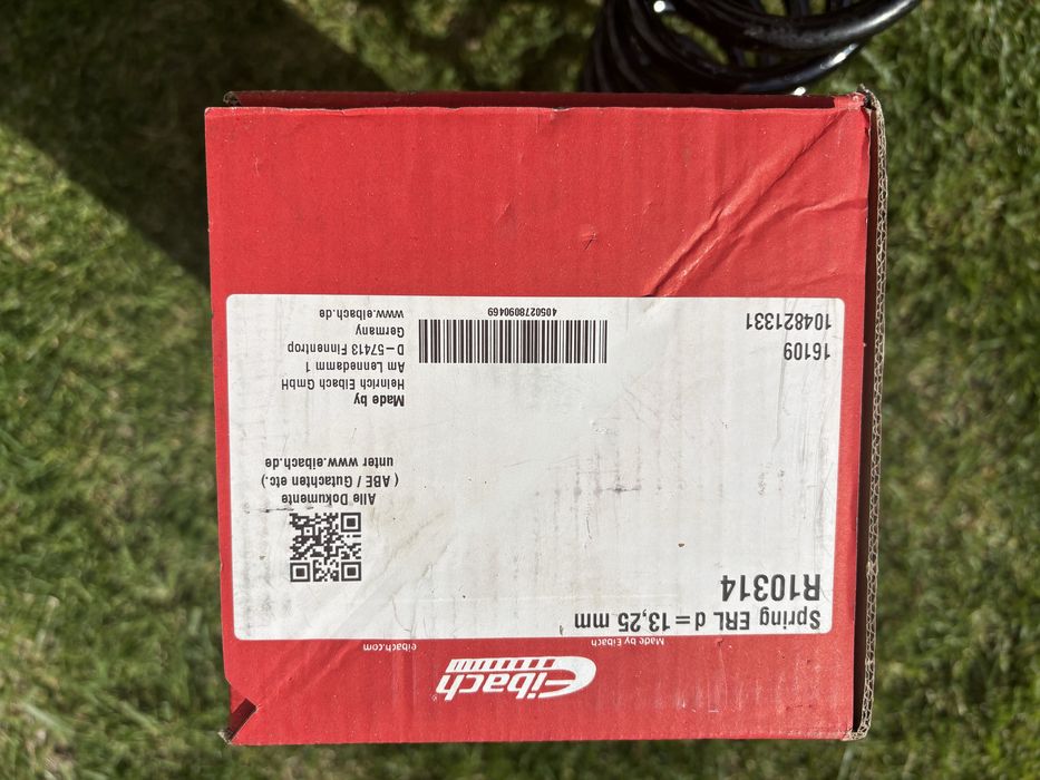 Предна пружина Eibach за w211