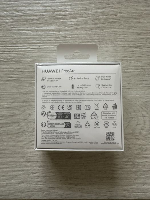 Casti HUAWEI FreeArc Black (sigilate)