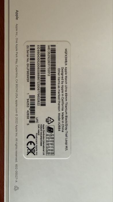 Apple Watch Ultra 1
