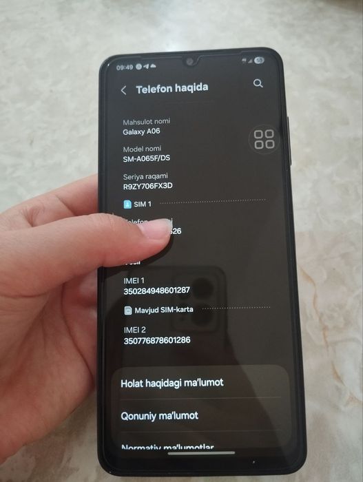 Samsung galaxy a06