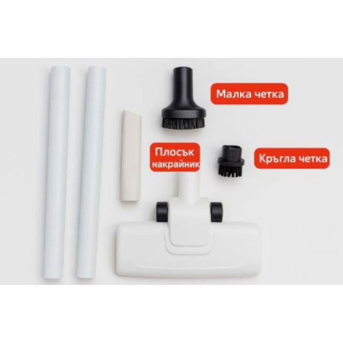 Акумулаторна домакинска ръчна прахосмукачка с 5 накрайника