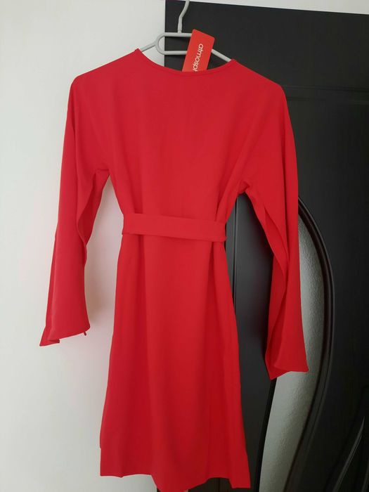 Rochie rosie simpla