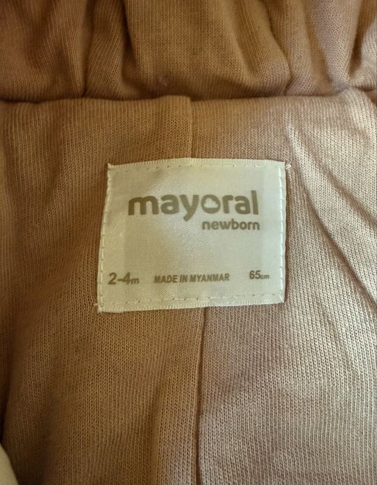 Mayoral зимен космонавт 2–4 месеца (65 см) – като нов