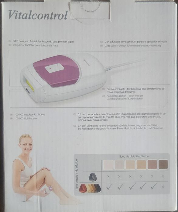 Фотоепилатор IPL 100 VITALCONTTOL