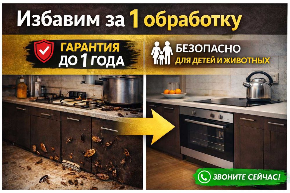 Дезинфекция Петропавловск | Обработка квартир СЭС