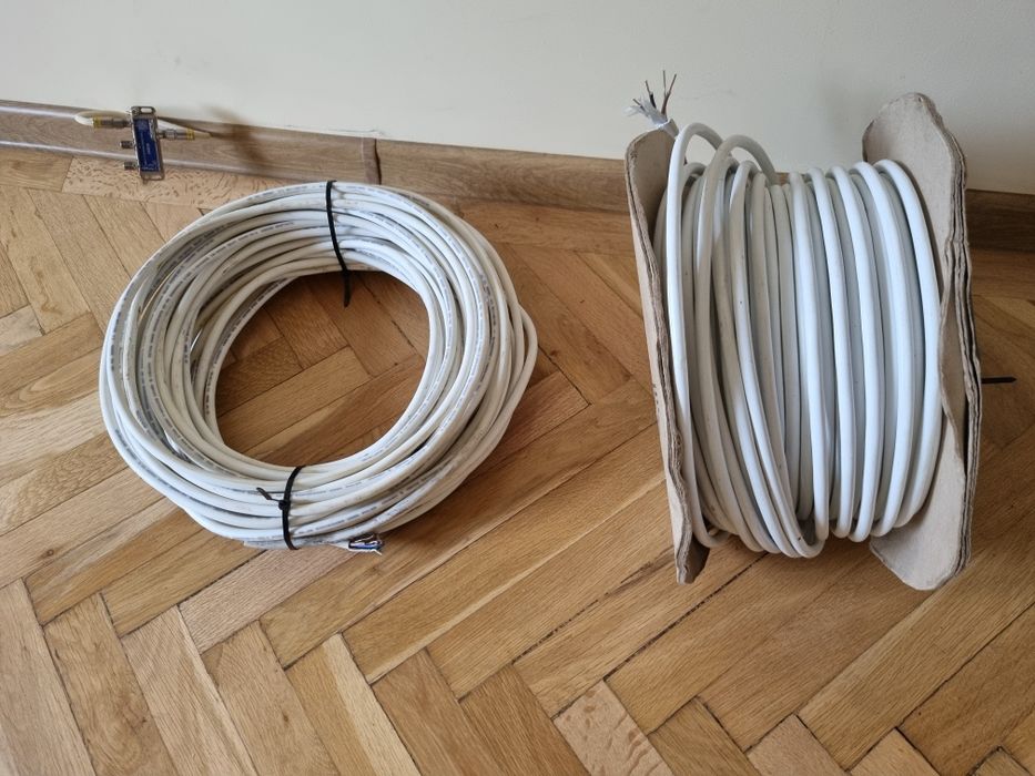 Cablu electric rigid ignifug cu izolație de aluminiu 2 x 2 mm și  3 x1,5 mm