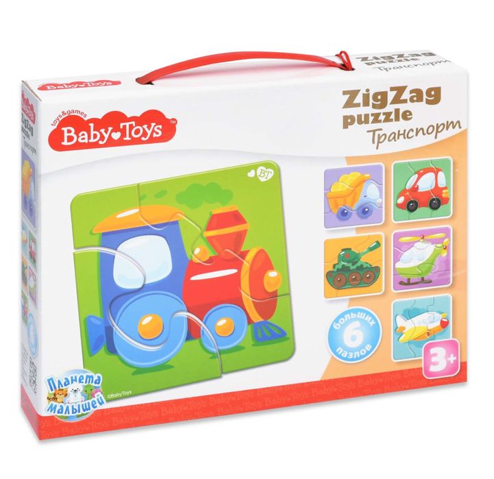 Пазлы для малышей, 2 набора пакетом