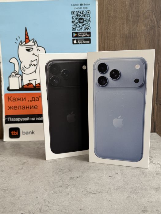 НОВ! 256Gb *ЛИЗИНГ* iPhone 18 Pro Max Glacier / Black ГАРАНЦИЯ