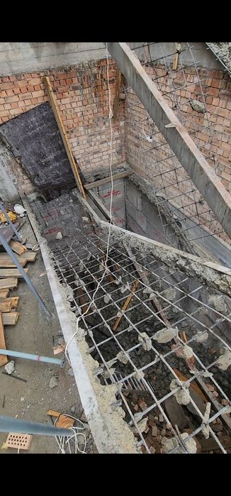 Almazni bur teshik teshish va beton kesish