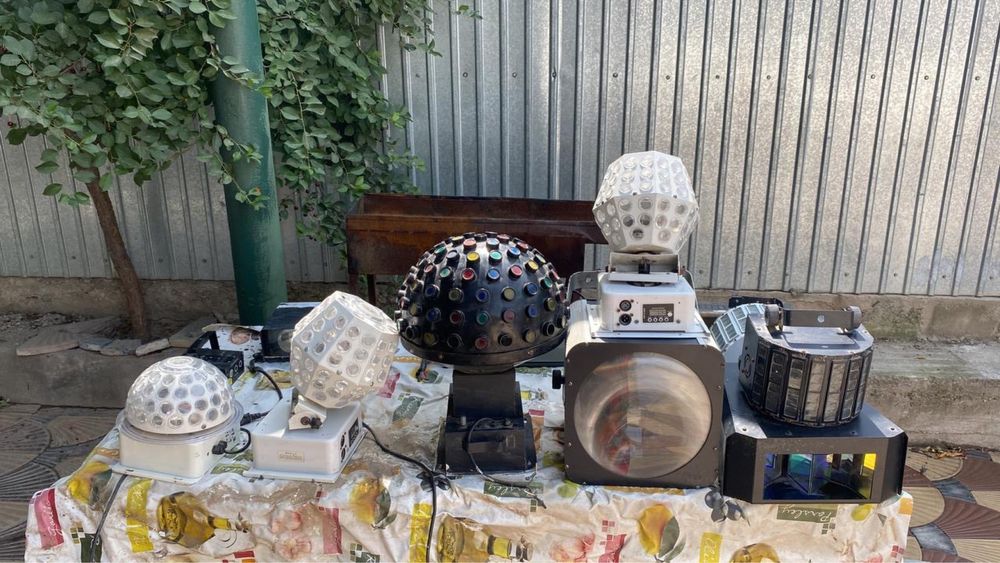 Светомузыка разные