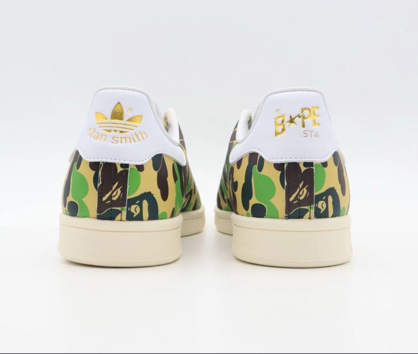 Обувки Adidas stan mith x BAPE Има различни размери