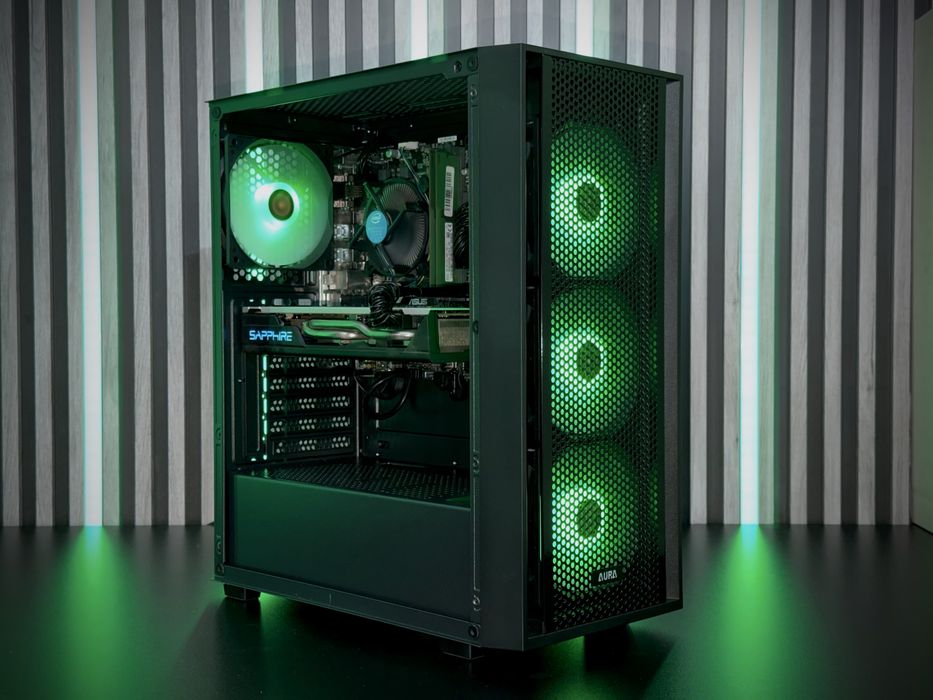 Геймърски компютър i5-7400 | RX570, 4GB | 8GB RAM