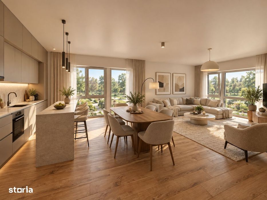 3 Camere | Spațiu pentru Familie | Parc Privat