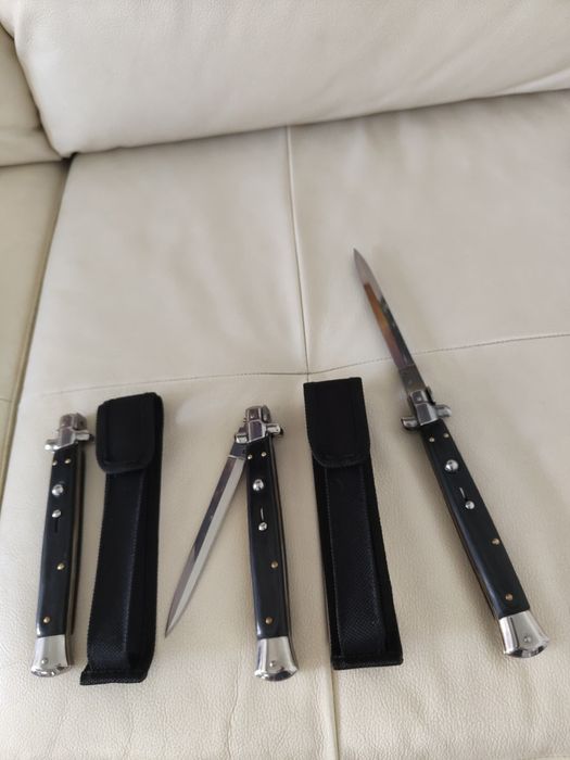 Stileto 34cm - Briceag Vanatoare, Cuțit Camping, Model Italian