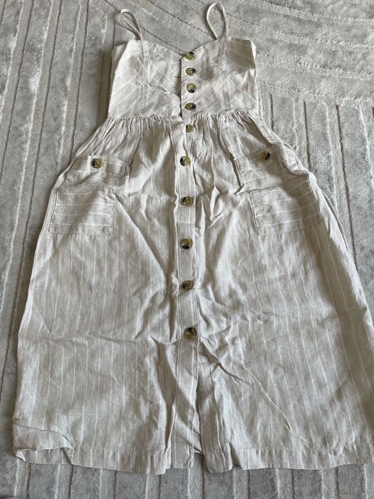 Сарафан Mango, лён