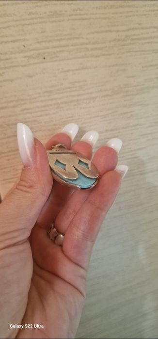 Set Tous argint si piatra naturala