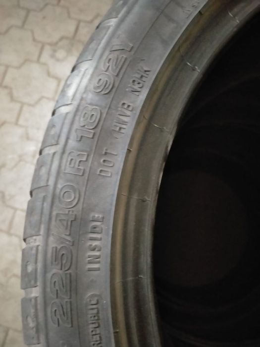 Продам комплект летних шин. Continental