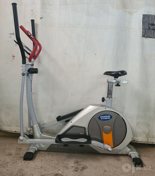 Велотренажёр + лыжи элипс "GENERAL-FITNESS"