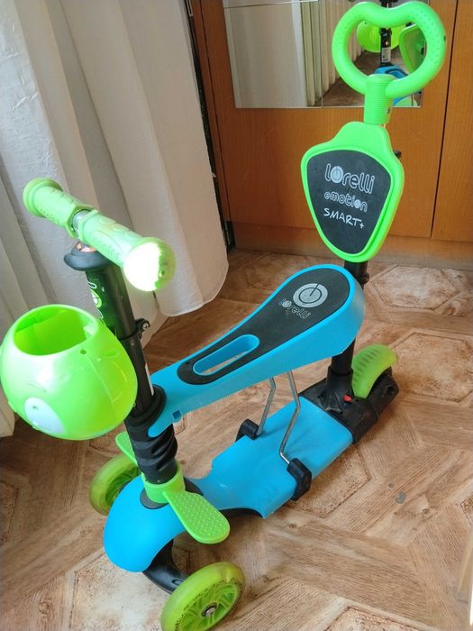 LORELLI Emotion Тротинетка 3В1 SMART PLUS