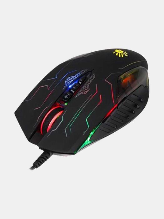 Проводная игровая мышь Bloody Q50 BATTLEFIELD/Q81Neon X'Glide Gaming+/