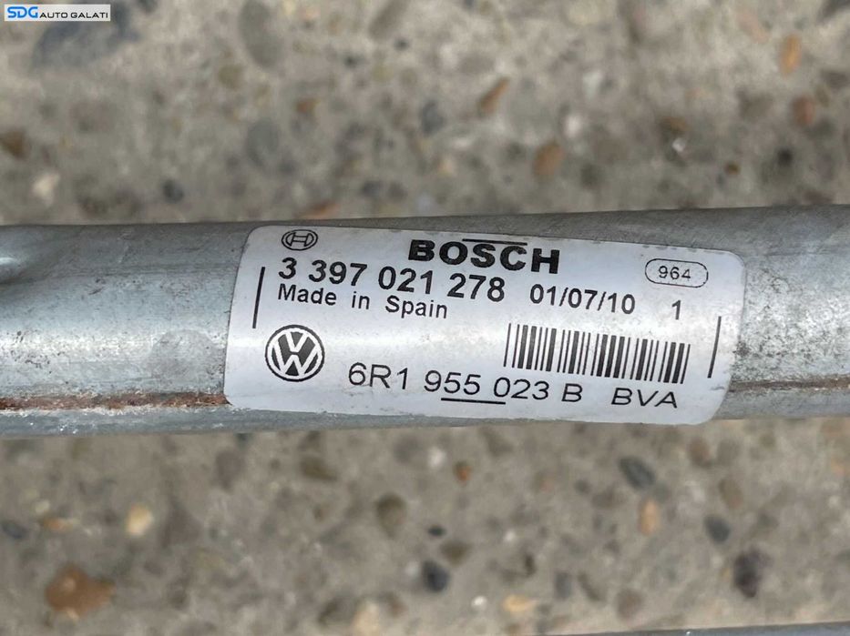 Ansamblu Brat Brate Stergatoare Parbiz Fara Motoras Seat Ibiza 5 6J 2008 - 2012 Cod 6R1955023B 3397021278 [C4276]