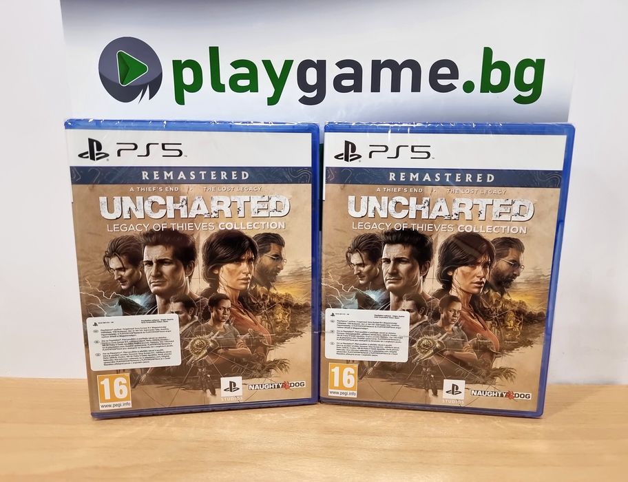Чисто нова игра Uncharted Legacy of Thieves Collection за PS5