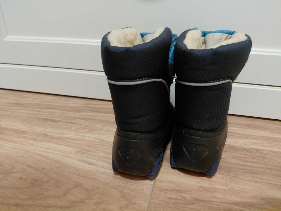 Детски ботуши за момче с естествена вълна