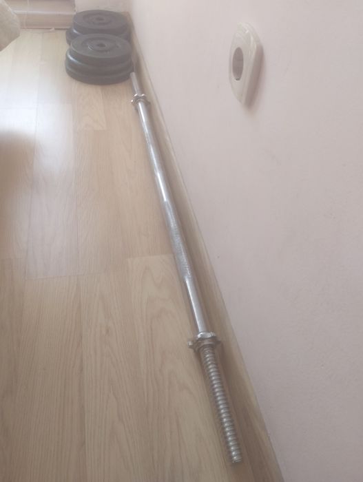 Дискове с лост 120 см.- 35 кг.