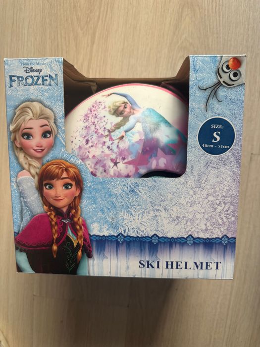 Casca schi fete Frozen Elsa ski măr S 48-51 cm