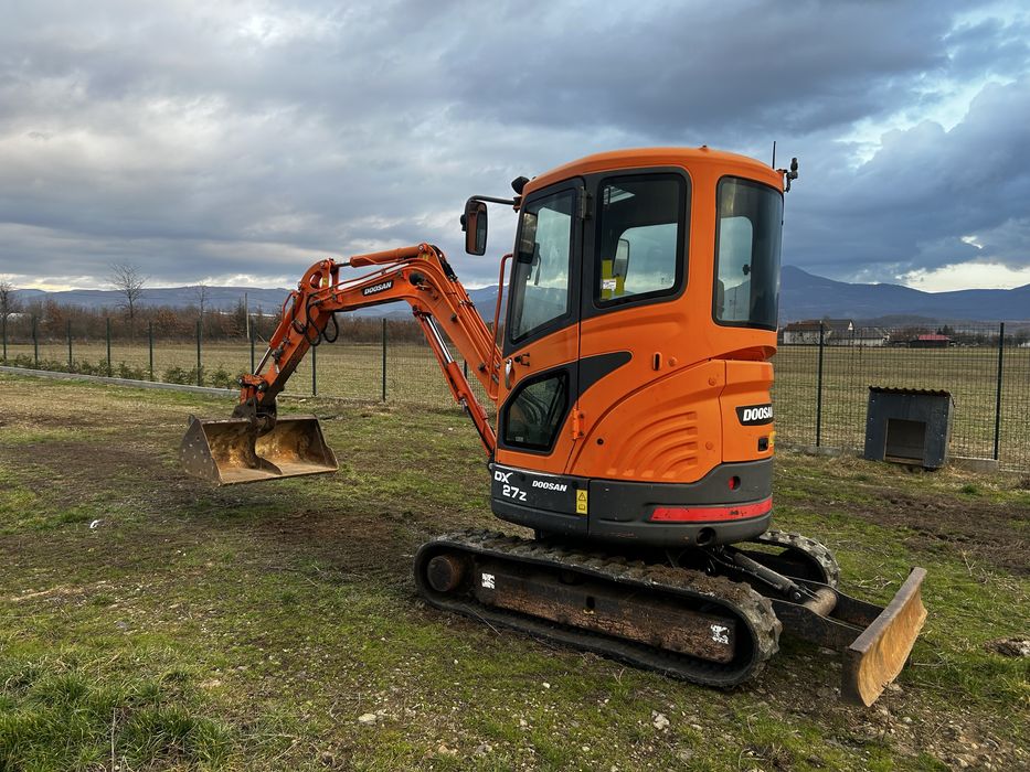 Miniexcavator Doosan DX 27 Z 2,7 t 2013 Takeuchi Jcb Kubota Yanmar