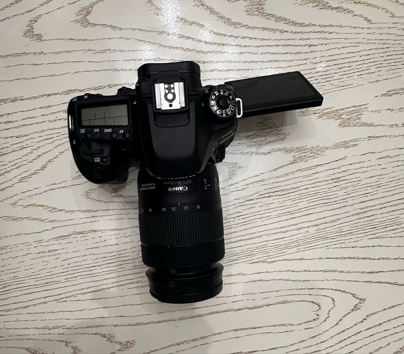 Canon EOS80D профессионал фото самера янги холатда дейарли ишлатилмага