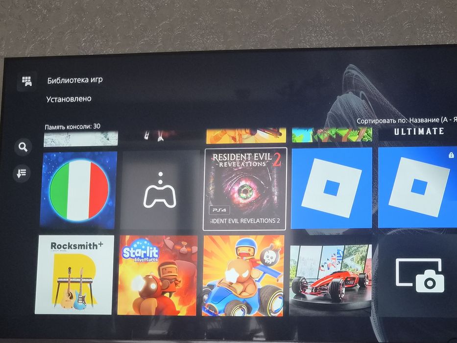 Пс5 1тб 30 игры идиальный