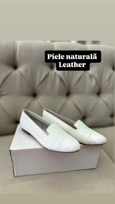 Balerini dama,piele naturala