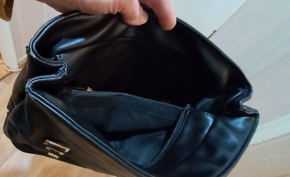 Дамска кожена чанта