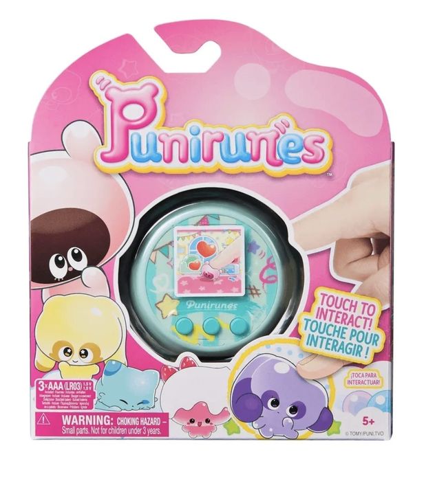Jucarie Punirunies tip Tamagotchi cu functie de mangaiere pet virtual