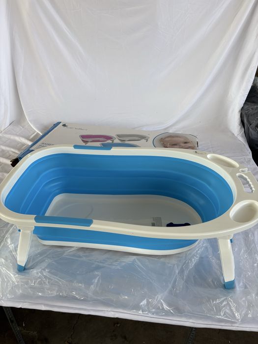 Cadita de baie pliabila pentru bebelusi Interbaby,suporta 30 kg
