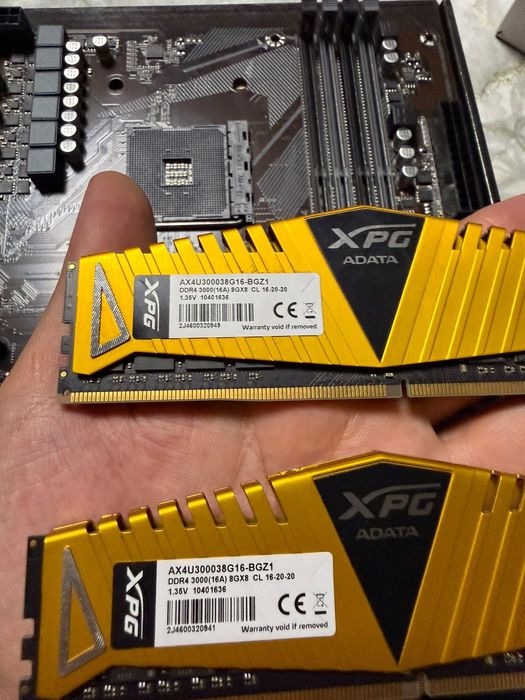 Rayzen 5 3600 ddr 4 xpg z1 16 gb
