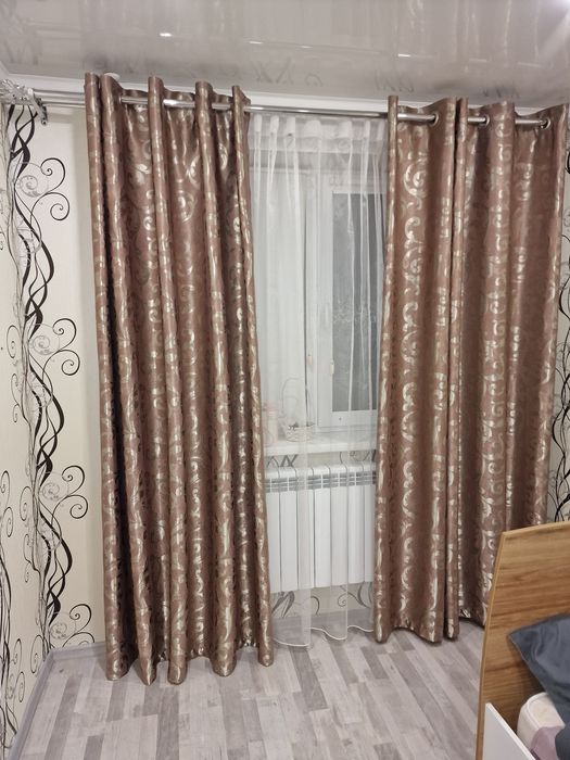 Продам шторы + гордина